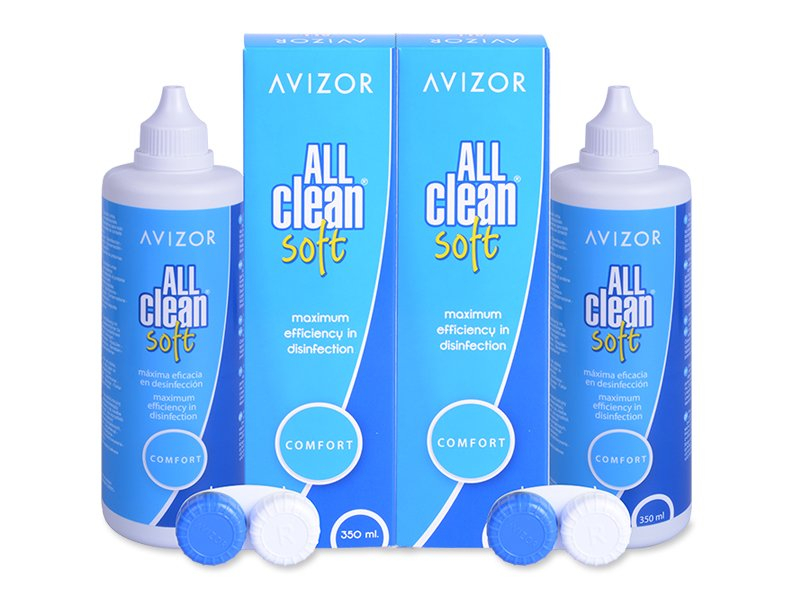 Avizor All Clean Soft linsevæske 2 x 350 ml 