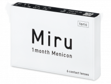 Miru 1 Month Menicon for Astigmatism (6 linser)