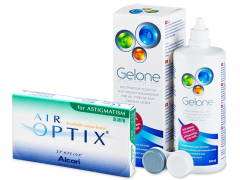 Air Optix for Astigmatism (6 linser) + Gelone Linsevæske 360 ml