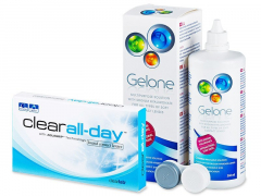 Clear All-Day (6 linser) + Gelone Linsevæske 360 ml