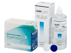 PureVision 2 (6 linser) + Laim Care Linsevæske 400 ml