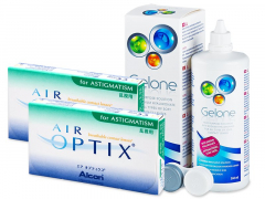 Air Optix for Astigmatism (2x3 linser) + Gelone Linsevæske 360 ml
