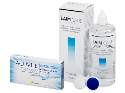 Acuvue Oasys for Astigmatism (6 linser) + Laim-Care Linsevæske 400ml