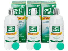 OPTI-FREE RepleniSH Linsevæske 3 x 300 ml 