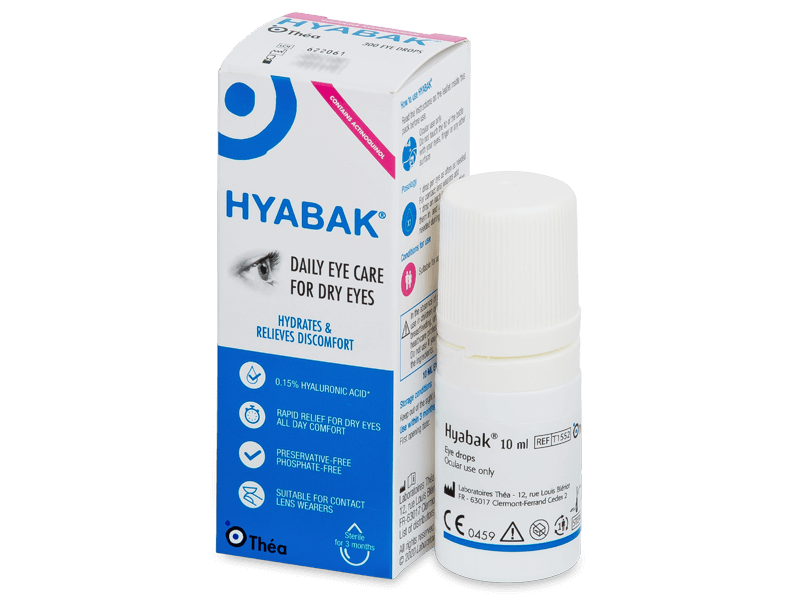 Hyabak Øjendråber 10 ml 