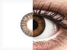 Air Optix Colors - Brown - uden styrke (2 linser)