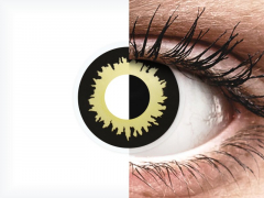 ColourVUE Crazy Lens - Eclipse - uden styrke (2 linser)