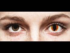 ColourVUE Crazy Lens - Saurons Eye - uden styrke (2 linser)