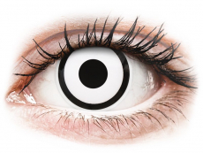 ColourVUE Crazy Lens - White Zombie - uden styrke (2 linser)