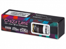ColourVUE Crazy Lens - White Zombie - uden styrke (2 linser)