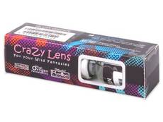 ColourVUE Crazy Glow Blue - uden styrke (2 linser)