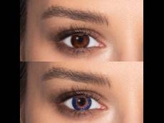 TopVue Color - True Sapphire - med styrke (2 linser)