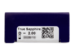 TopVue Color - True Sapphire - med styrke (2 linser)