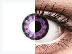ColourVUE BigEyes Ultra Violet - uden styrke (2 linser)