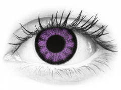 ColourVUE BigEyes Ultra Violet - uden styrke (2 linser)