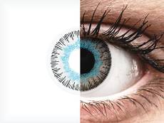 ColourVUE Fusion Blue Gray - med styrke (2 linser)