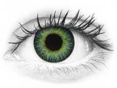 ColourVUE Fusion Green Yellow - med styrke (2 linser)