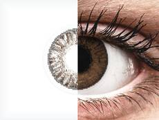 FreshLook ColorBlends Brown - med styrke (2 linser)