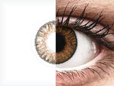 FreshLook ColorBlends Honey - med styrke (2 linser)