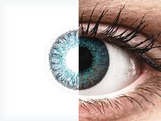 Air Optix Colors - Brilliant Blue - med styrke (2 linser)