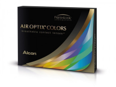 Air Optix Colors - Brilliant Blue - uden styrke (2 linser)