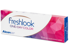 FreshLook One Day Color Grey - med styrke (10 linser)