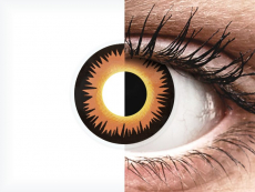 ColourVUE Crazy Lens - Orange Werewolf - endagslinser uden styrke (2 linser)