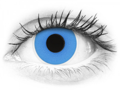 ColourVUE Crazy Lens - Sky Blue - endagslinser uden styrke (2 linser)