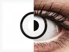ColourVUE Crazy Lens - White Zombie - endagslinser uden styrke (2 linser)