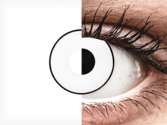 ColourVUE Crazy Lens - White Zombie - endagslinser uden styrke (2 linser)