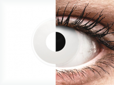 ColourVUE Crazy Lens - Whiteout - endagslinser uden styrke (2 linser)
