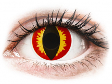 ColourVUE Crazy Lens - Dragon Eyes - endagslinser uden styrke (2 linser)
