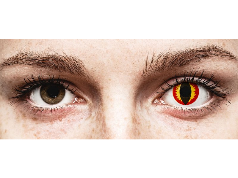 ColourVUE Crazy Lens - Dragon Eyes - endagslinser uden styrke (2 linser)