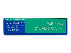 Air Optix plus HydraGlyde for Astigmatism (6 linser)