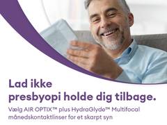 Air Optix plus HydraGlyde Multifocal (3 linser)