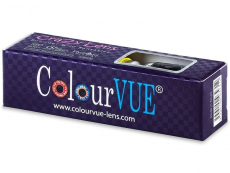 ColourVUE Crazy Lens - White Screen - uden styrke (2 linser)
