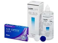 Air Optix Aqua Multifocal (6 linser) + Laim Care Linsevæske 400 ml