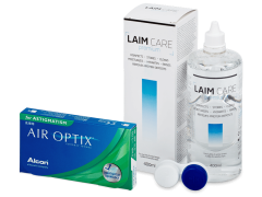 Air Optix for Astigmatism (6 linser) + Laim Care Linsevæske 400 ml