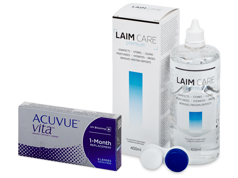 Acuvue Vita (6 linser) + Laim-Care Linsevæske 400 ml