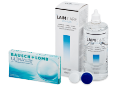 Bausch + Lomb ULTRA (6 linser) + Laim-Care Linsevæske 400 ml