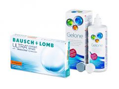 Bausch + Lomb ULTRA for Astigmatism (6 linser) + Gelone Linsevæske 360 ml