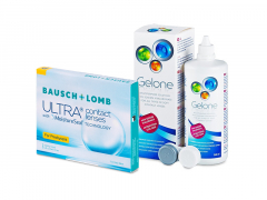 Bausch + Lomb ULTRA for Presbyopia (3 linser) + Gelone Linsevæske 360 ml