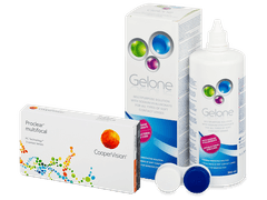 Proclear Multifocal (3 linser) + Gelone Linsevæske 360 ml