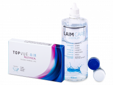 TopVue Air Multifocal (3 linser) + Laim-Care Linsevæske 400 ml