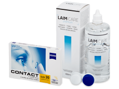 Carl Zeiss Contact Day 30 Spheric (6 linser) + Laim-Care Linsevæske 400 ml