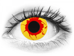 ColourVUE Crazy Lens - Reignfire - endagslinser uden styrke (2 linser)
