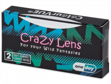 ColourVUE Crazy Lens - Wild Blood - endagslinser uden styrke (2 linser)