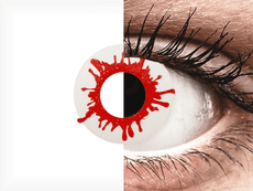 ColourVUE Crazy Lens - Wild Blood - endagslinser uden styrke (2 linser)