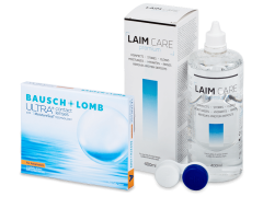 Bausch + Lomb ULTRA for Astigmatism (3 linser) + Laim-Care Linsevæske 400 ml