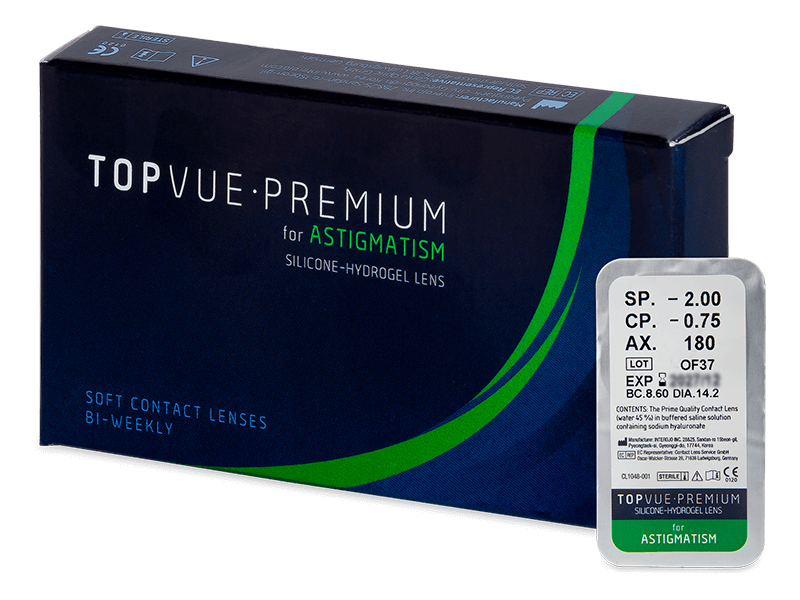 TopVue Premium for Astigmatism (1 linse)